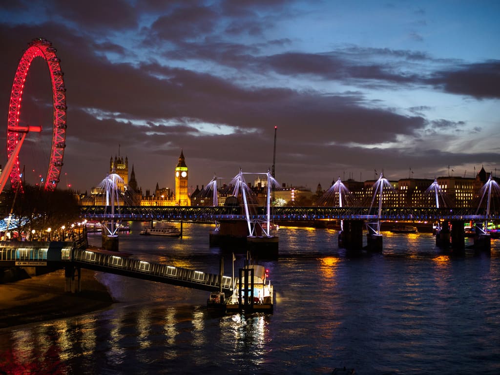 Londra notte 31 Dicembre