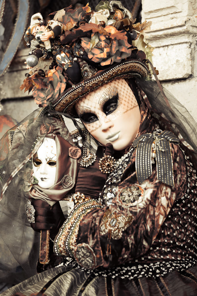 maschere di carnevale veneziane