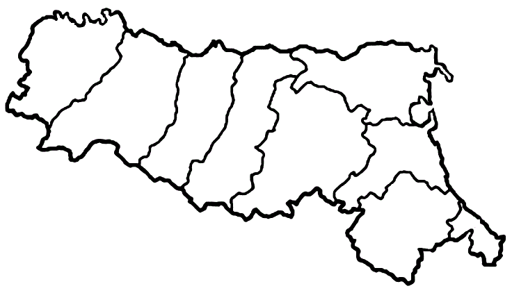 Mappa Emilia Romagna
