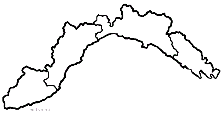 mappa Liguria